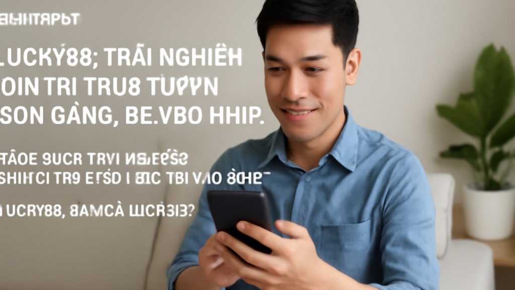 Lucky88: Trải nghiệm giải trí trực tuyến gọn gàng, dễ vào nhịp